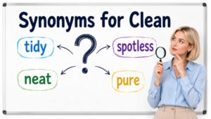 synonyms for clean