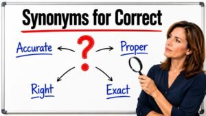 synonyms for correct
