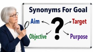 synonyms for goal