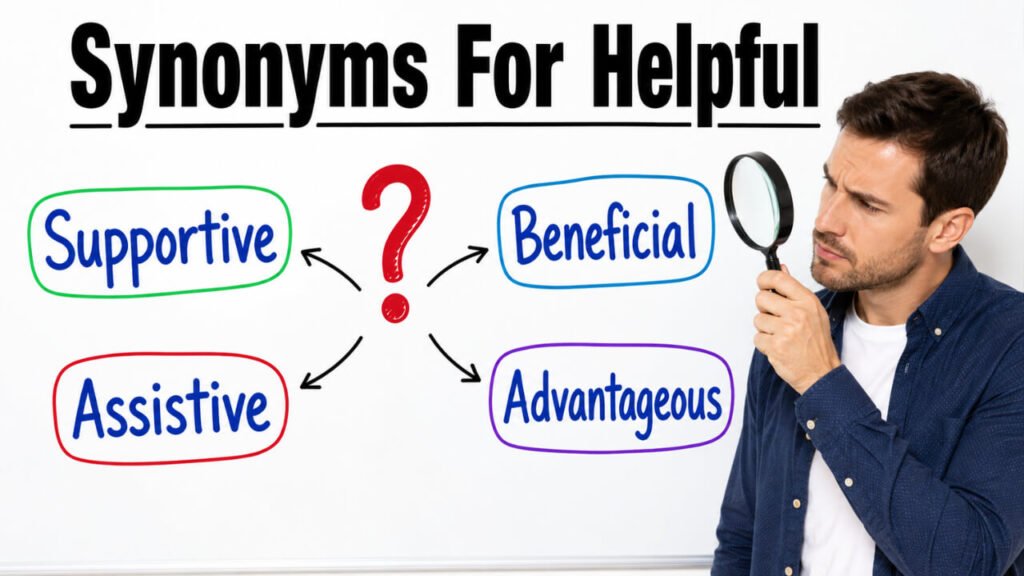 synonyms for helpful