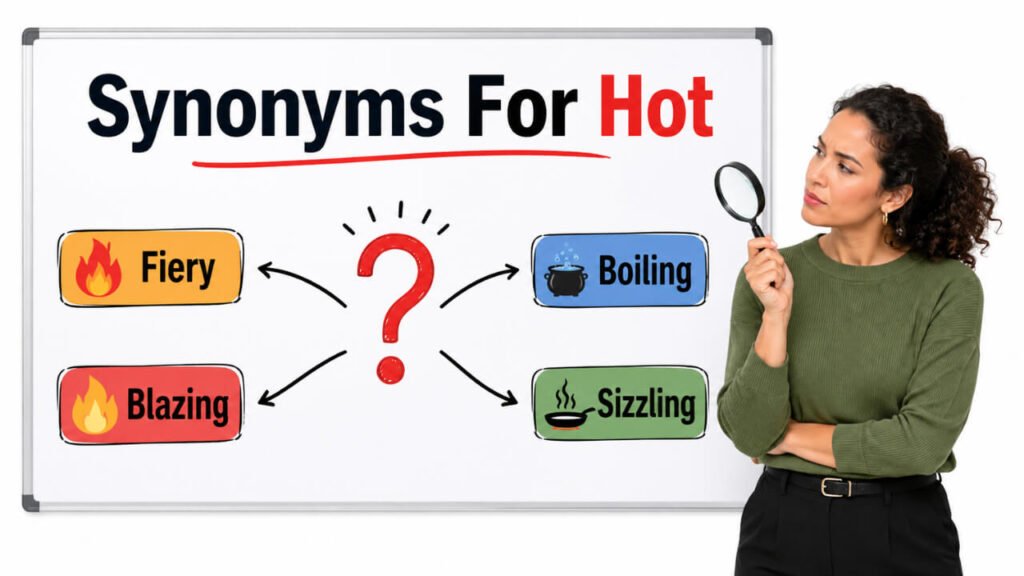 synonyms for hot