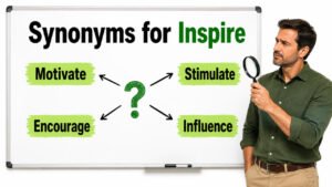 synonyms for inspire