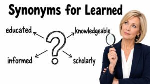 synonyms for learned