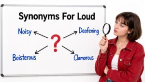 synonyms for loud