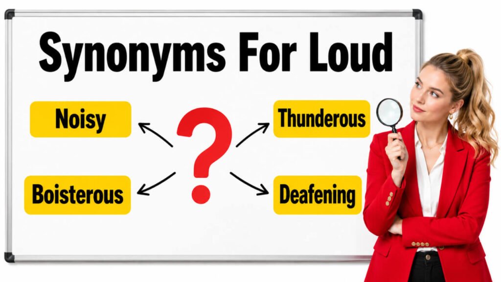 synonyms for loud