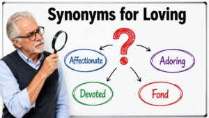 synonyms for loving