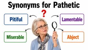 synonyms for pathetic