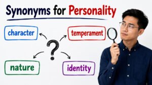 synonyms for personality