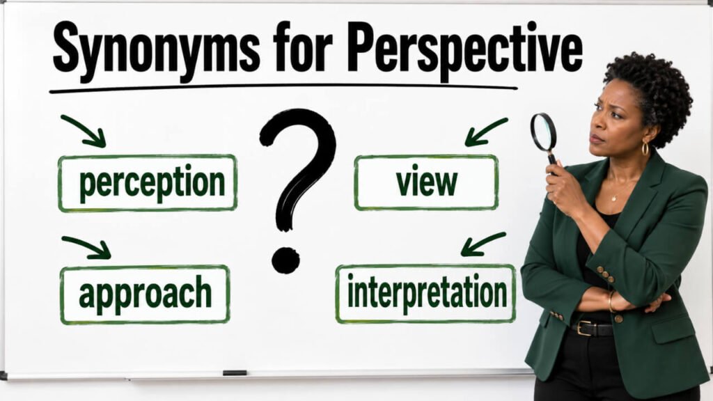 synonyms for perspective