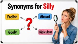 synonyms for silly