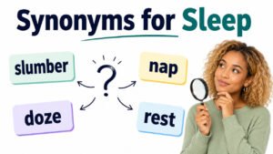 synonyms for sleep
