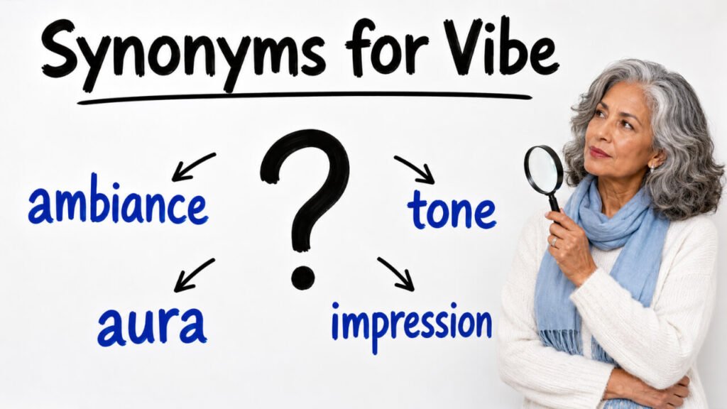 synonyms for vibe