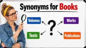 synonyms for books