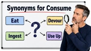 synonyms for consume