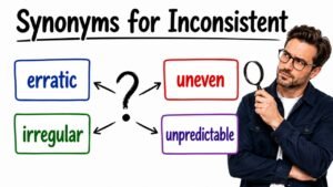synonyms for inconsistent
