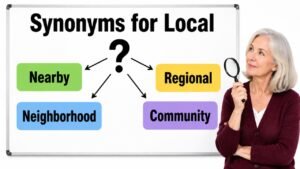 synonyms for local