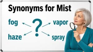 synonyms for mist