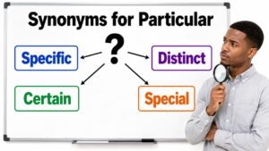 synonyms for particular