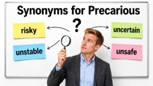 synonyms for precarious