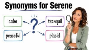 synonyms for serene