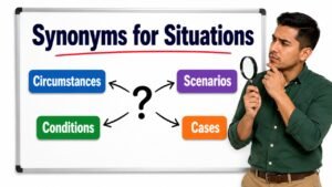 synonyms for situations