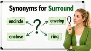 synonyms for surround