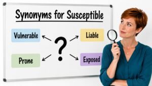 synonyms for susceptible
