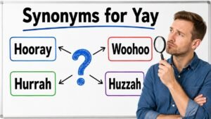synonyms for yay