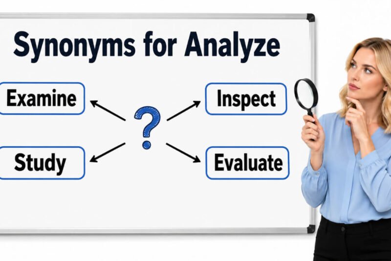 35+ Synonyms for Analyze: Meanings, Context & Clear Examples