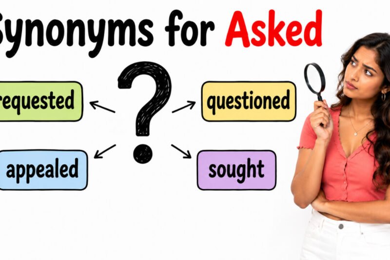 47+ Synonyms for Asked: Meanings, Context & Clear Examples
