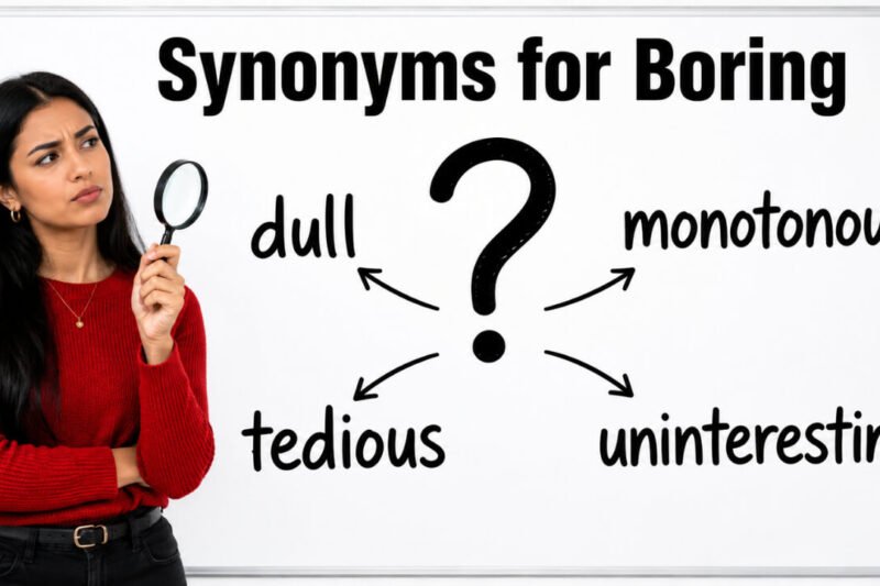 36+ Synonyms for Boring: Meanings, Uses & Word Choices