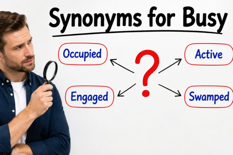 45+ Synonyms for Busy: Strong Word Choices & Examples