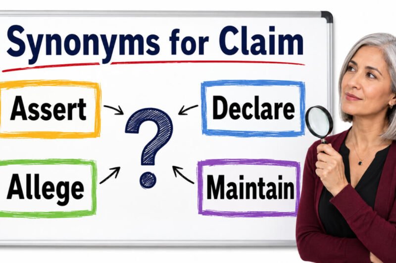 44+ Synonyms for Claim: Strong Word Choices & Examples