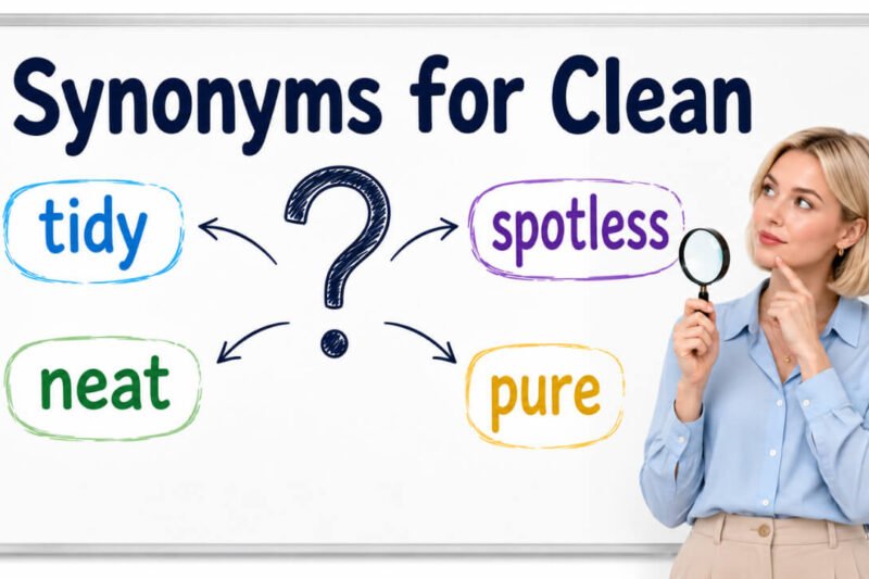 35+ Synonyms for Clean: Meanings, Uses & Word Choices