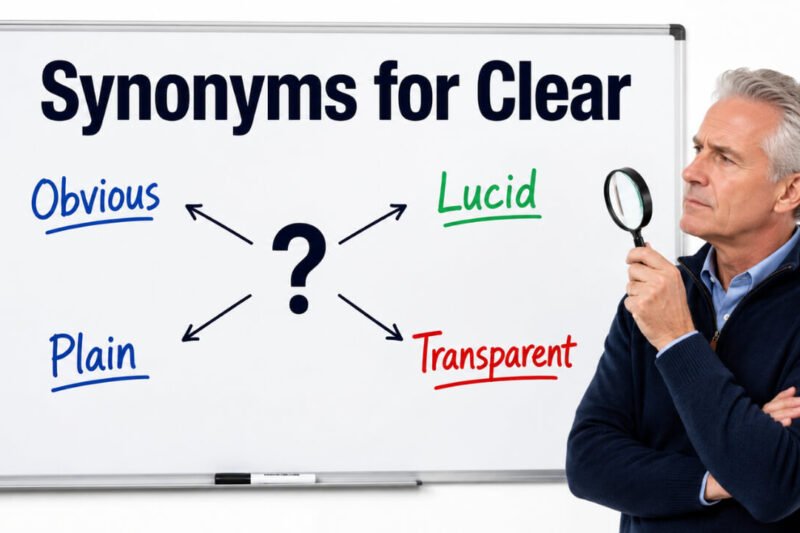 40+ Synonyms for Clear: Meanings, Uses & Word Choices