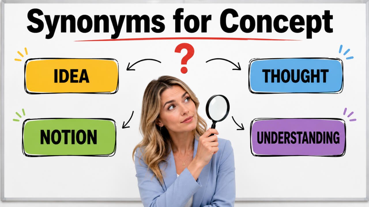 synonyms for concept
