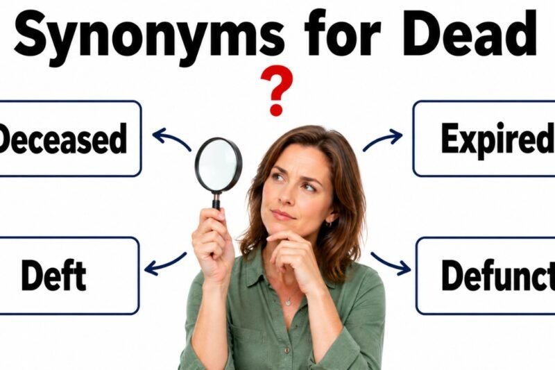 30+ Synonyms for Dead: Meanings, Context & Clear Examples
