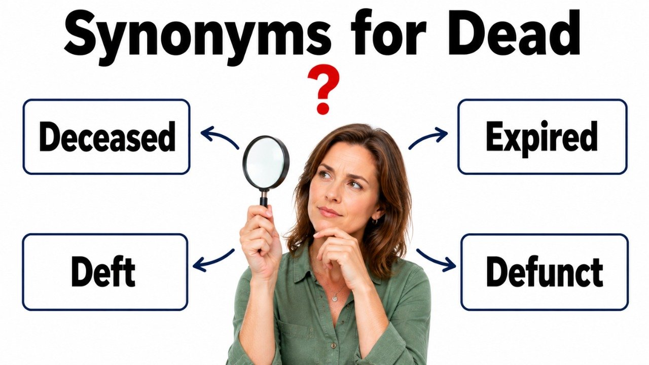 synonyms for dead