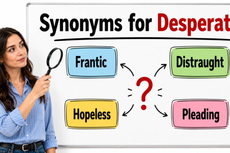 36+ Synonyms for Desperate: Usage, Context & Examples