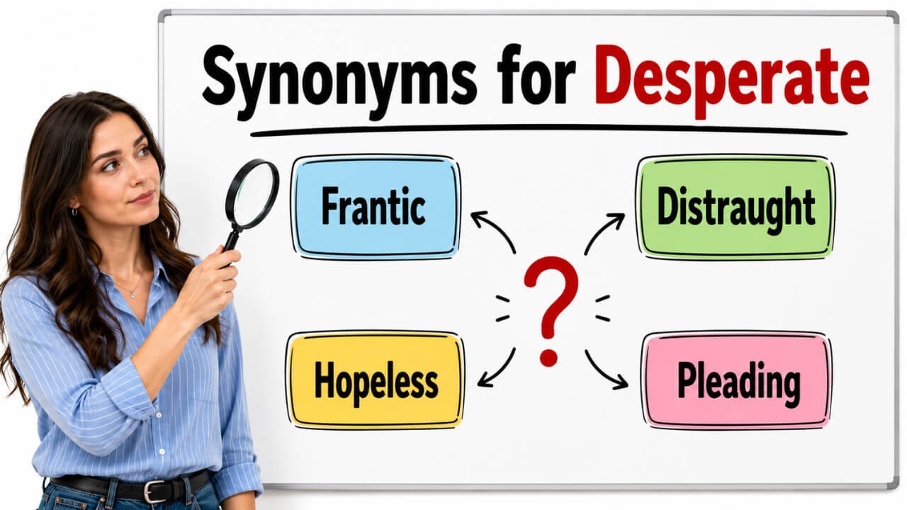 synonyms for desperate