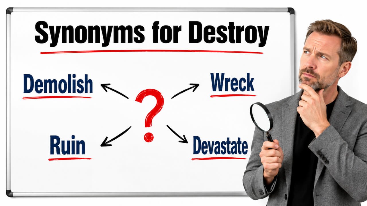 synonyms for destroy