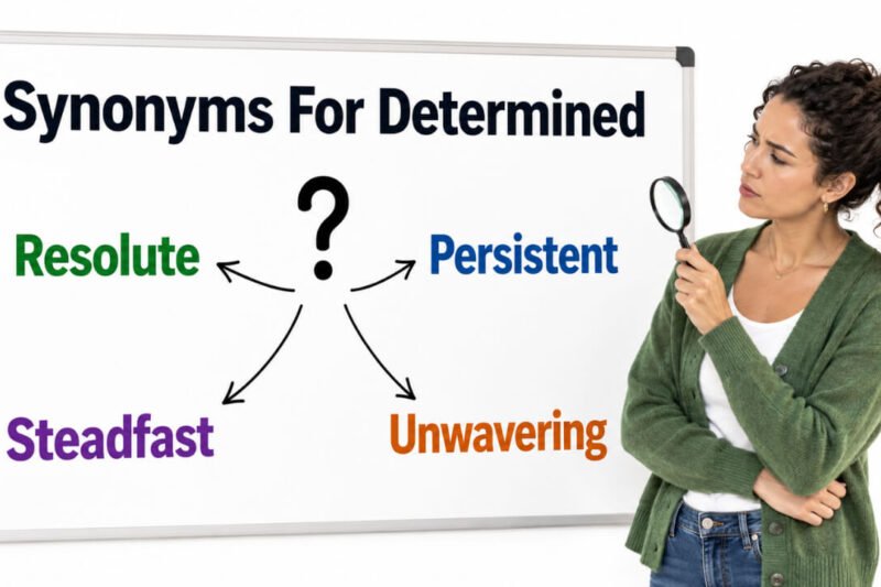 44+ Synonyms For Determined: Meanings, Uses & Word Choices