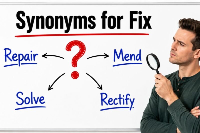 40+ Synonyms for Fix: Strong Word Choices & Examples