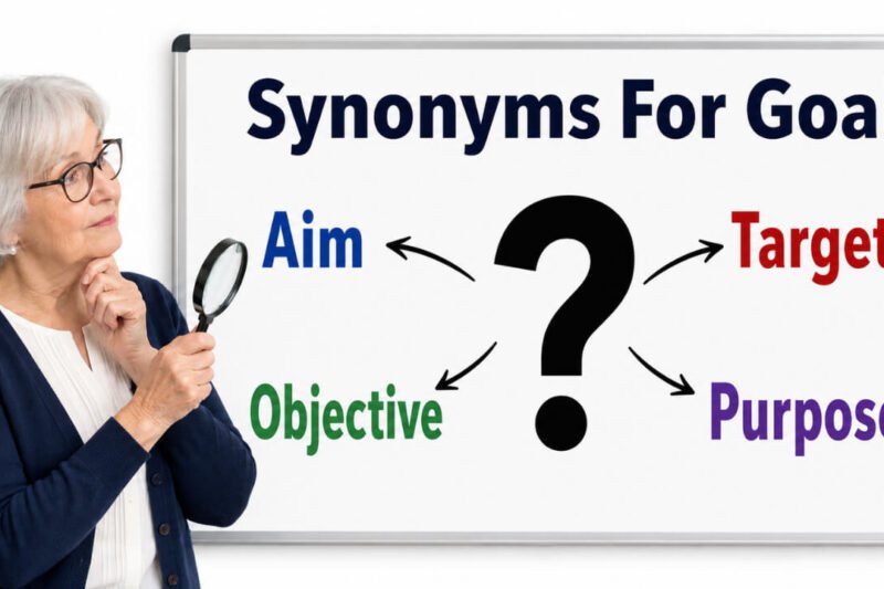 40+ Synonyms for Goal: Meaning, Context & Clear Examples