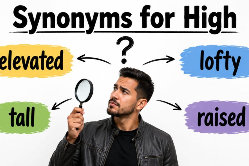 46+ Synonyms for High: Strong Word Choices & Examples