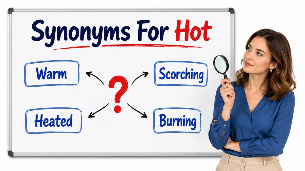 synonyms for hot