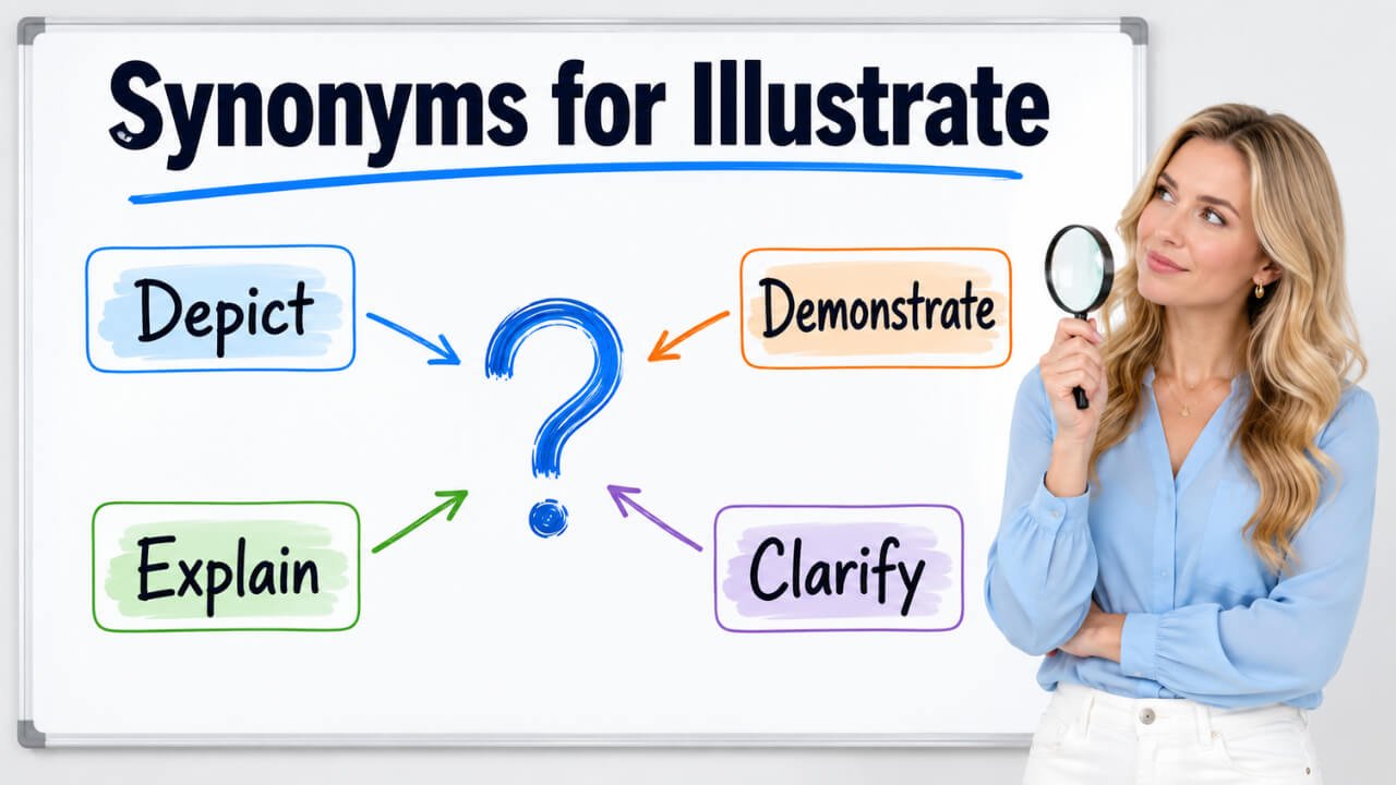 synonyms for illustrate