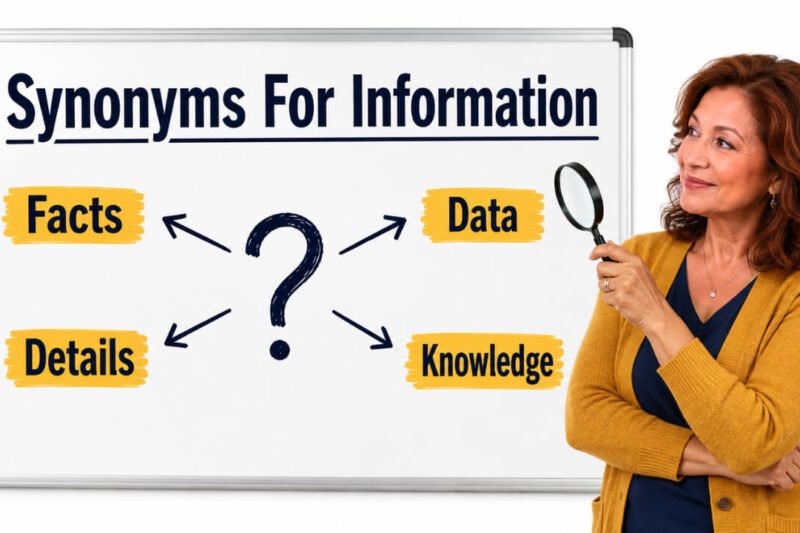 45+ Synonyms for Information: Meanings, Uses, & Word Choices