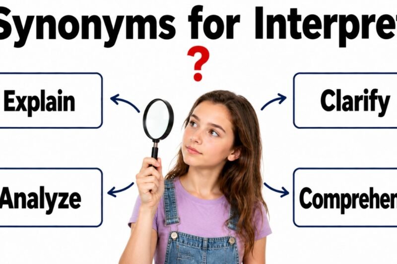 45+ Synonyms for Interpret: Strong Word Choices & Examples