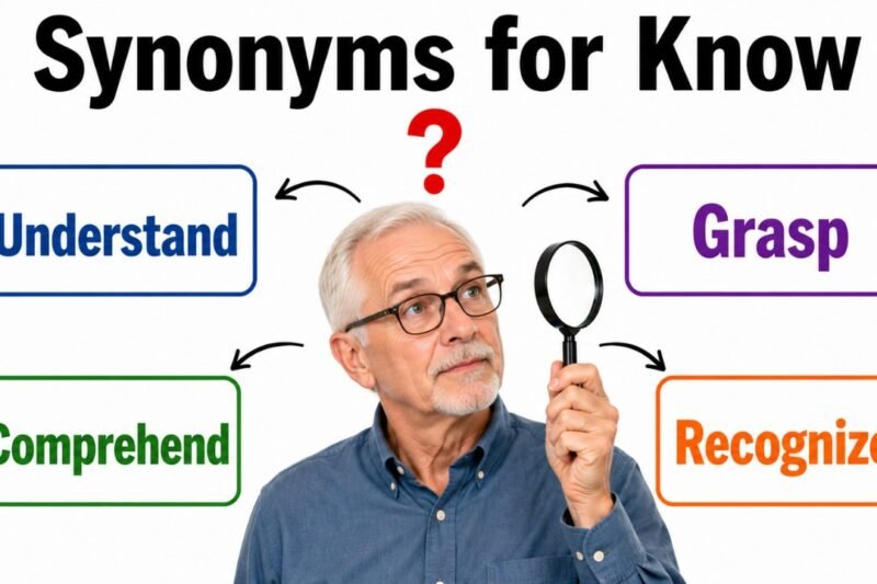40+ Synonyms for Know: Meanings, Uses & Word Choices